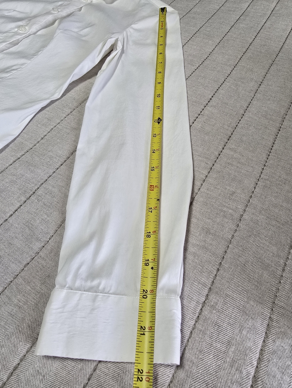 PRADA Classic Poplin Button Down Blouse - Tailored Fit - Picture 9 of 10